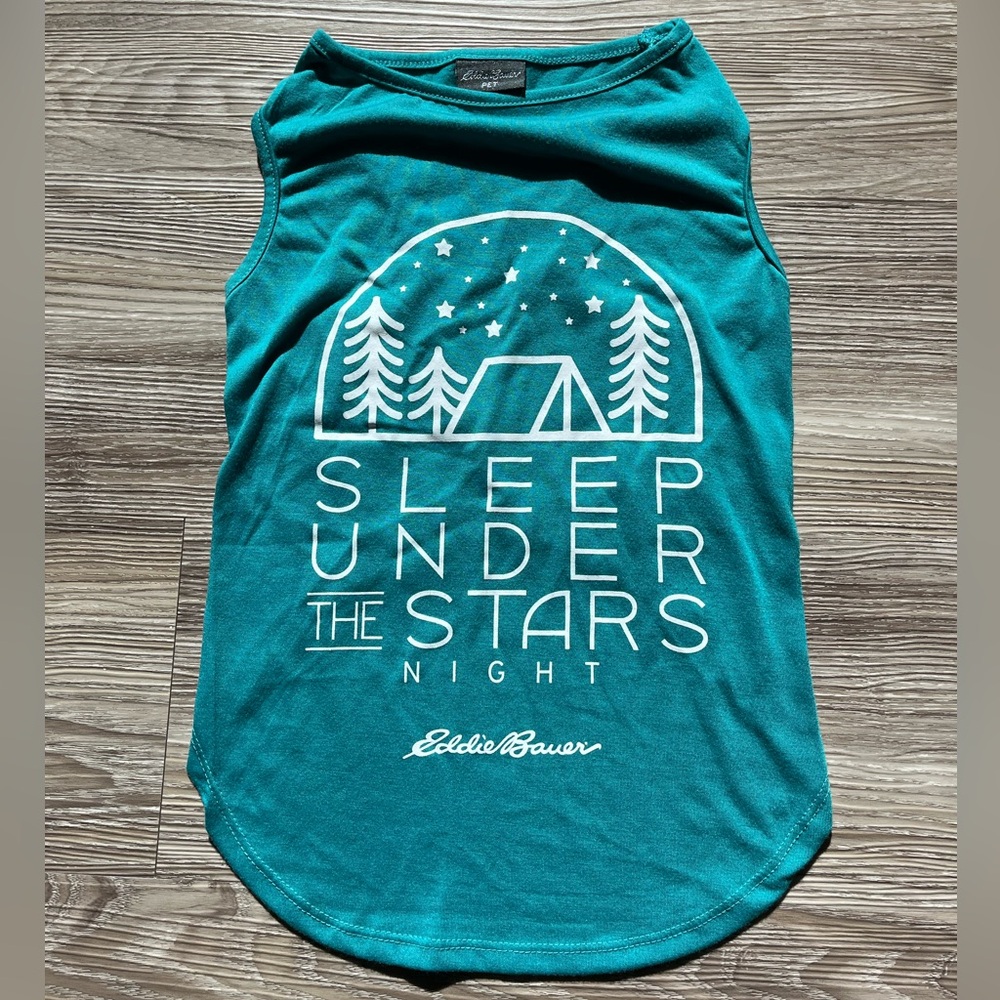 Eddie Bauer “Sleep Under The Stars” Pet T-Shirt (Size Large)